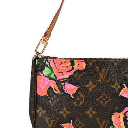 Louis Vuitton Monogram Roses Pochette Accessories 8 of 10