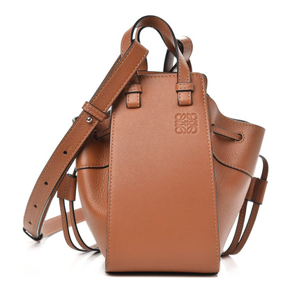 Loewe Calfskin Mini Hammock Shoulder Bag Tan 1 of 8