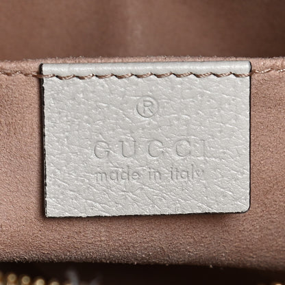 Gucci GG Supreme Monogram Flora Web GG Small Ophidia Dome Shoulder Bag White 5 of 12