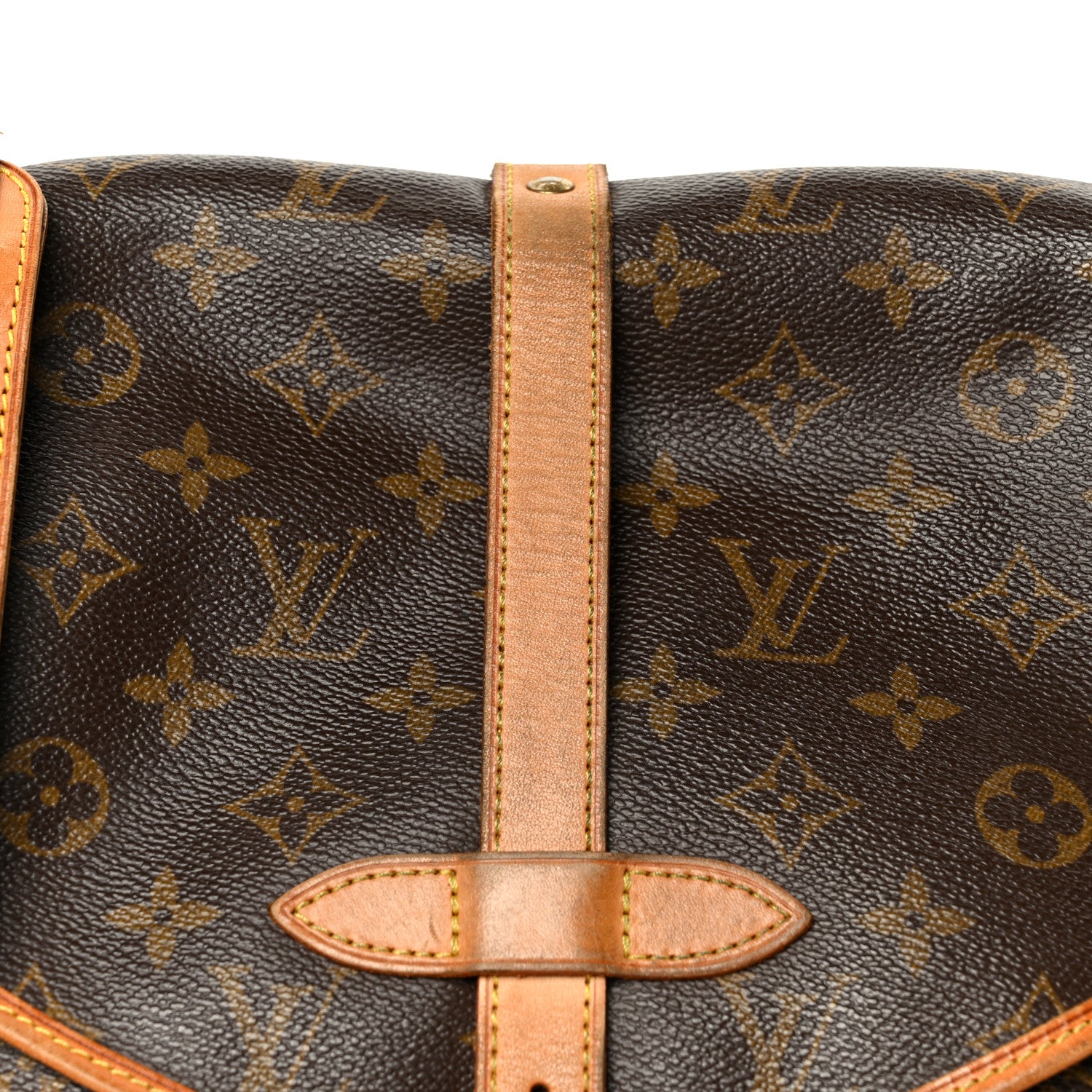 Louis Vuitton Monogram Saumur 30 10 of 13