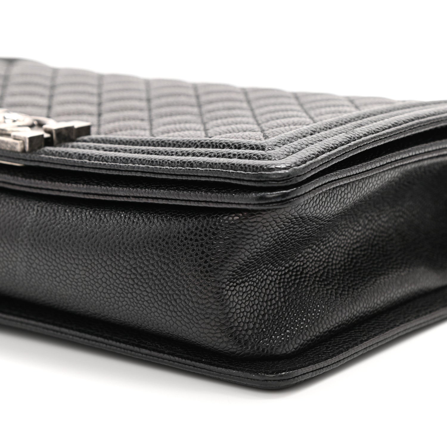 Chanel Caviar Quilted New Medium Boy Flap Black 10 of 13