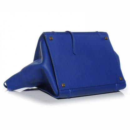 Celine Smooth Calfskin Medium Phantom Luggage Cobalt 4 of 9