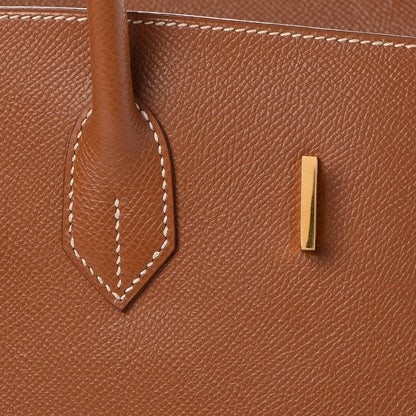 Hermes Courchevel Birkin 35 Gold 15 of 39