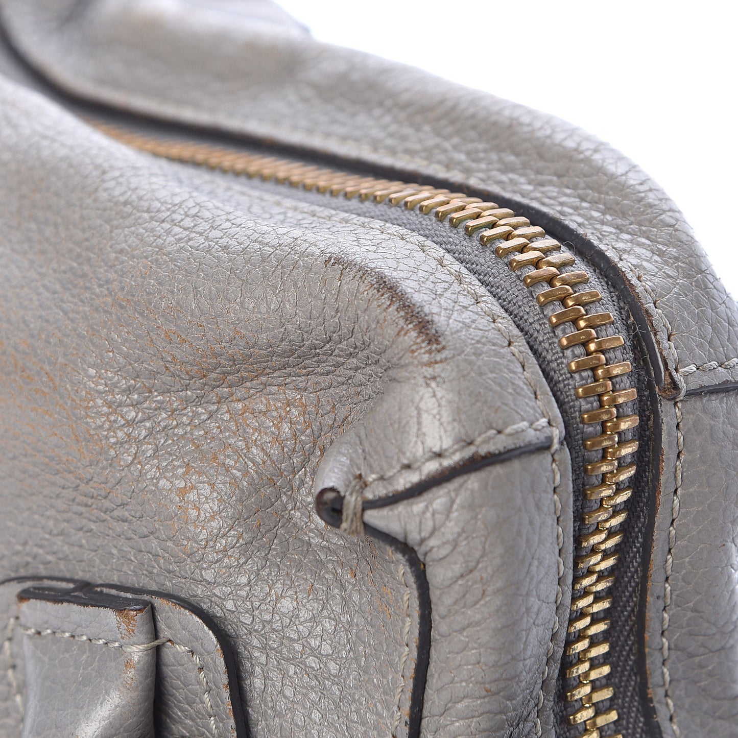 Calfskin Small Paraty Cashmere Grey