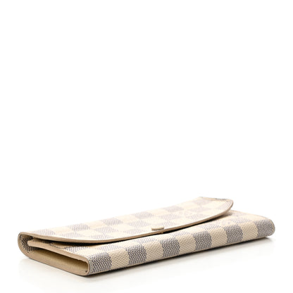 Louis Vuitton Damier Azur Emilie Wallet 4 of 7