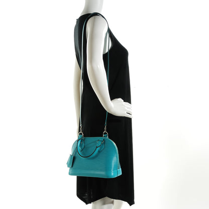 Louis Vuitton Epi Alma BB Turquoise 2 of 7