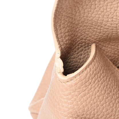 Burberry London Grainy Calfskin Medium Baynard Tote Light Nude 9 of 21