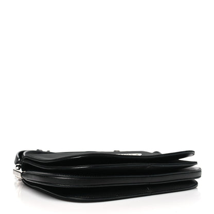 Prada Tessuto Vitello Medium Margit Shoulder Bag Black 4 of 11