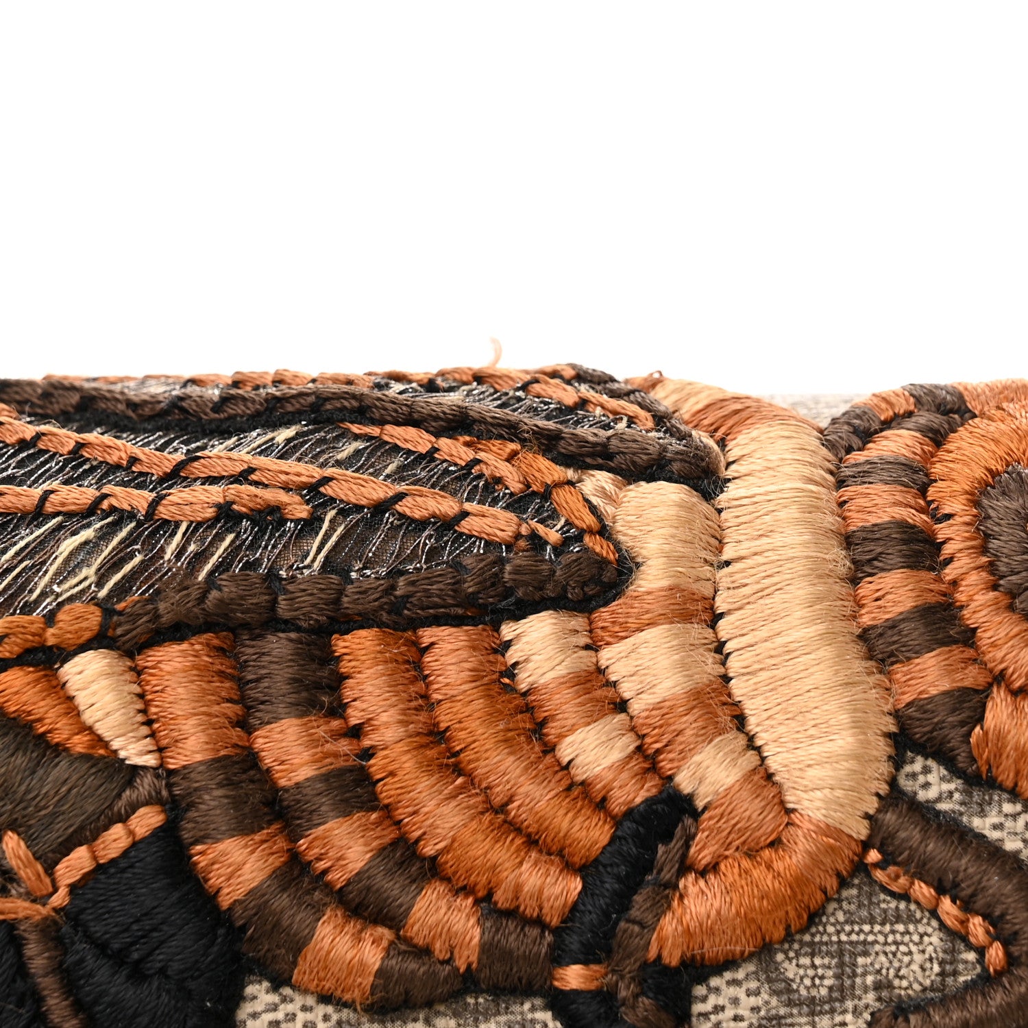 Gucci GG Supreme Monogram Bee Embroidered Medium Dionysus Shoulder Bag Taupe 14 of 15