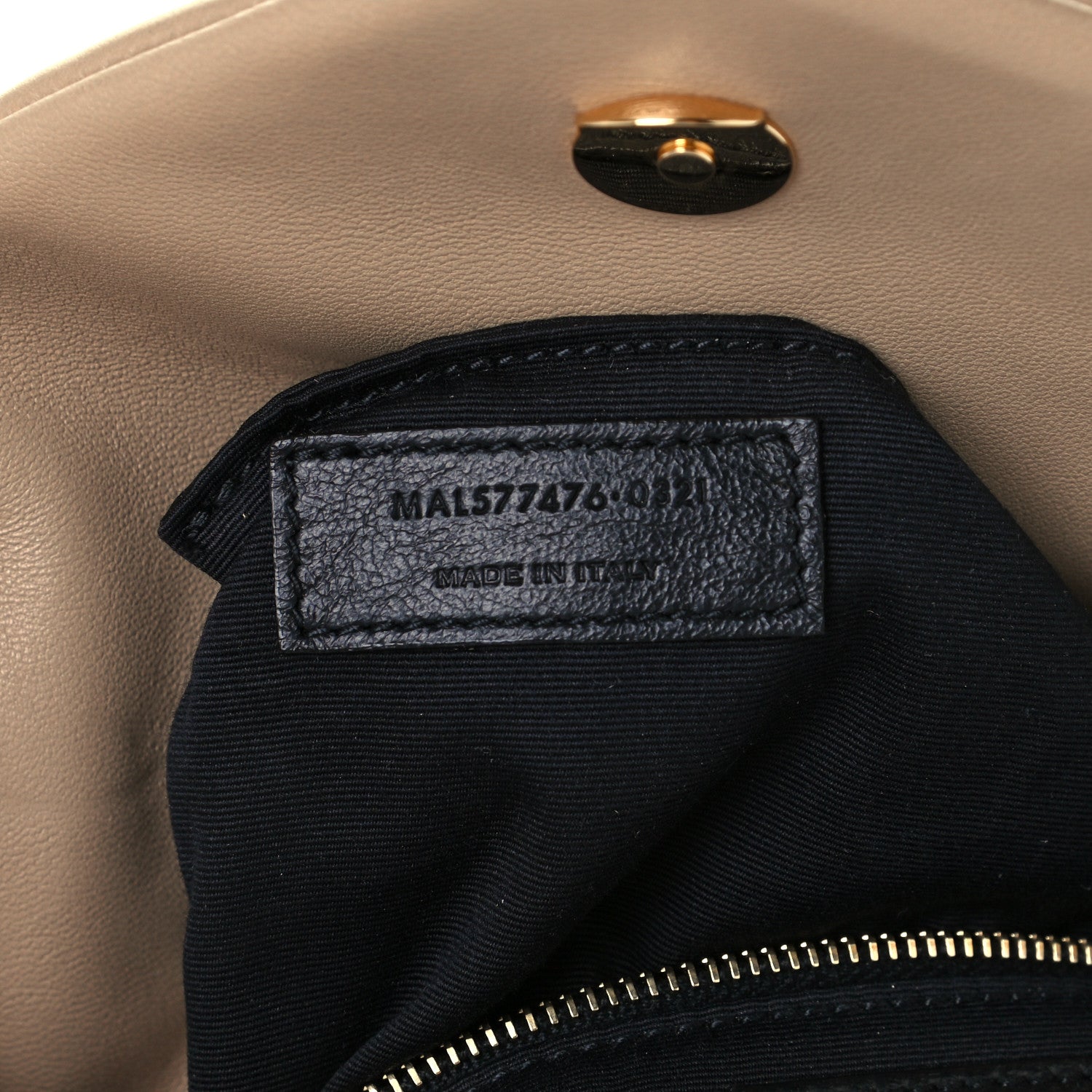Saint Laurent Lambskin Quilted Small Loulou Puffer Monogram Chain Satchel Dark Beige 8 of 11