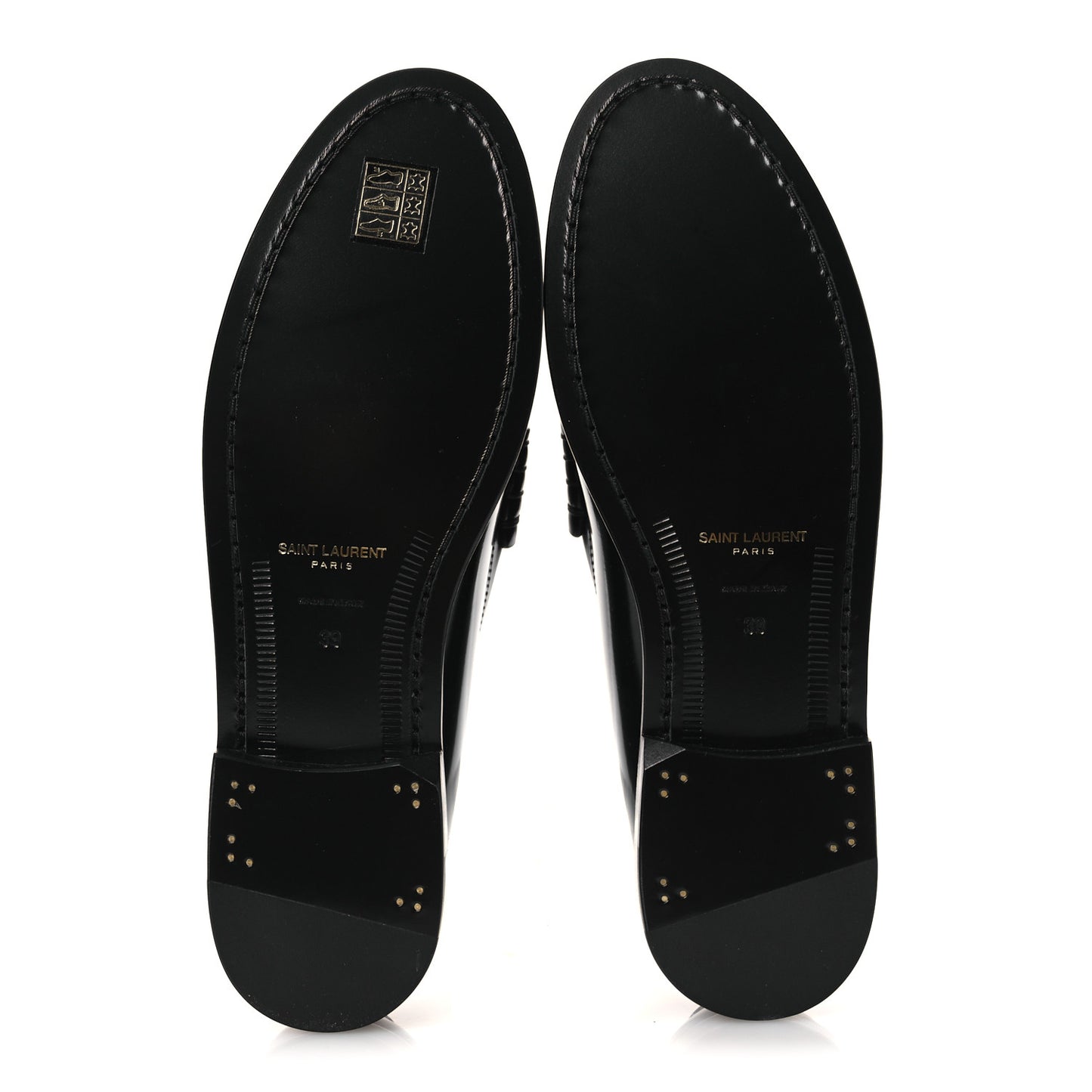 Magnum Calfskin Le Loafer 15 Moccasin  39 Black