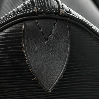 Louis Vuitton Epi Keepall 50 Black 6 of 23