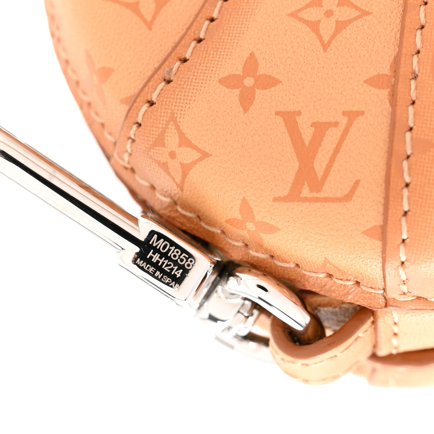 Louis Vuitton Monogram LV Ice Cream Bag Charm Rose Brown 5 of 5