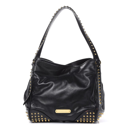 Burberry Lambskin Bridle Studs Small Canterbury Tote Black 1 of 13