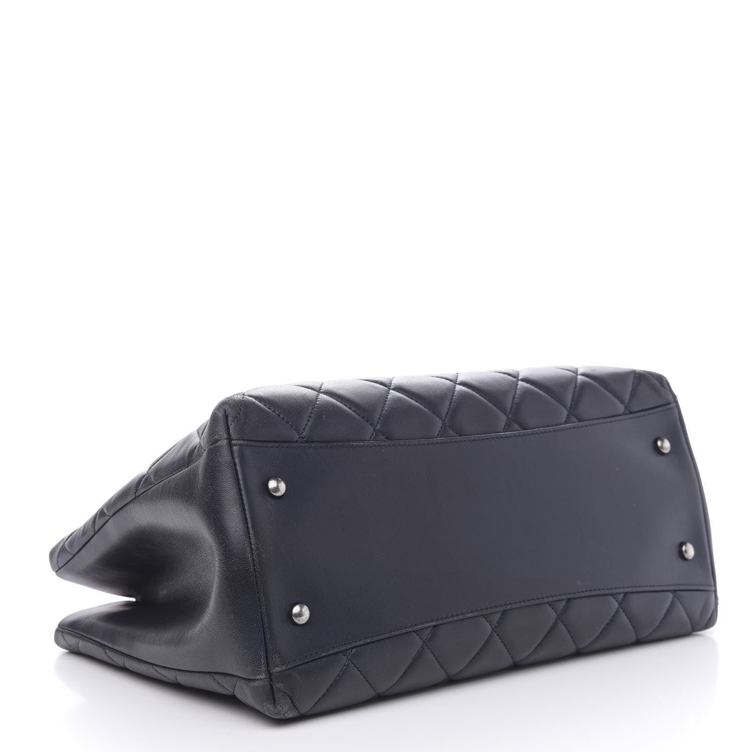 Chanel Lambskin Quilted Trendy CC Tote Black 4 of 21