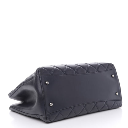 Chanel Lambskin Quilted Trendy CC Tote Black 4 of 21