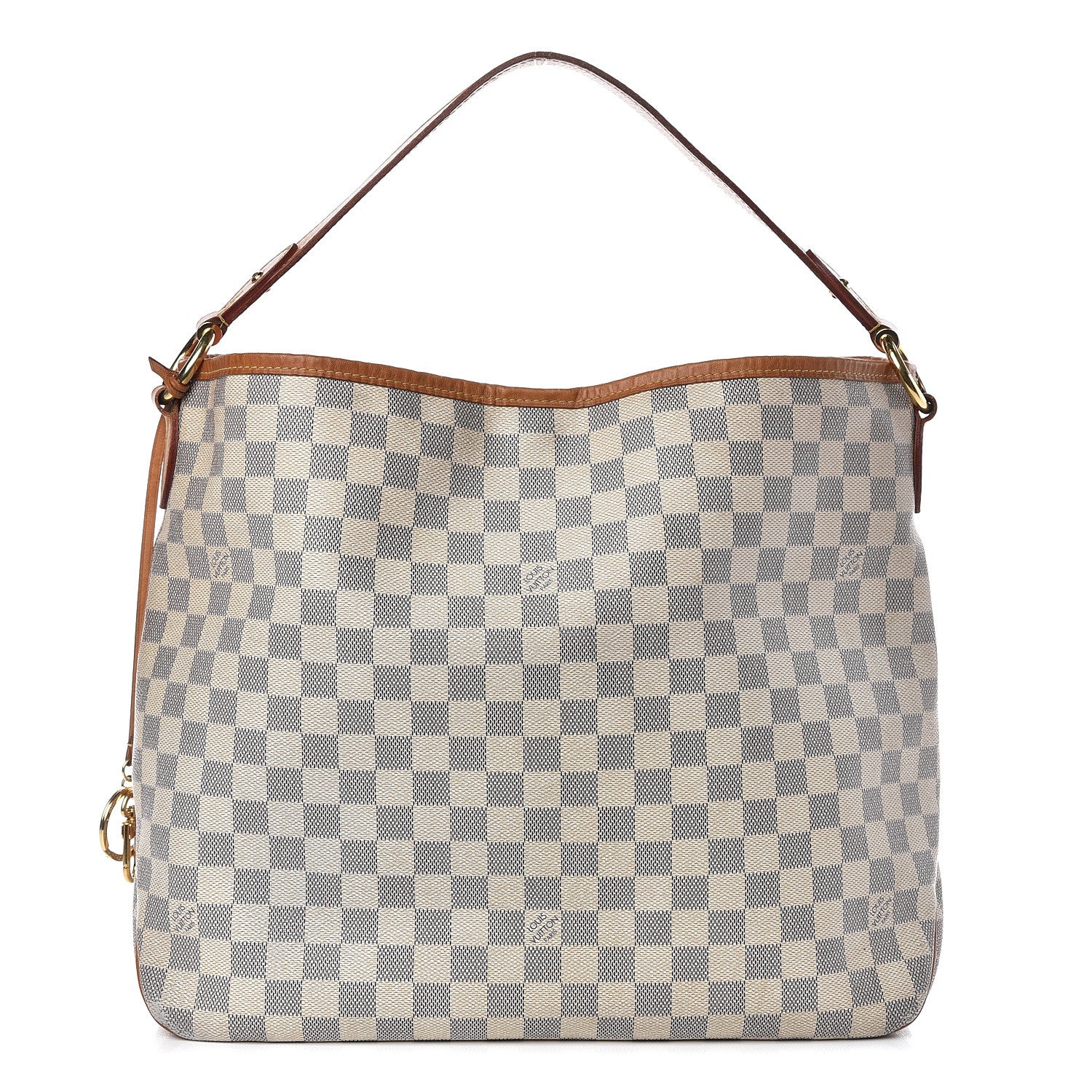Louis Vuitton Damier Azur Delightful MM Pink 1 of 18