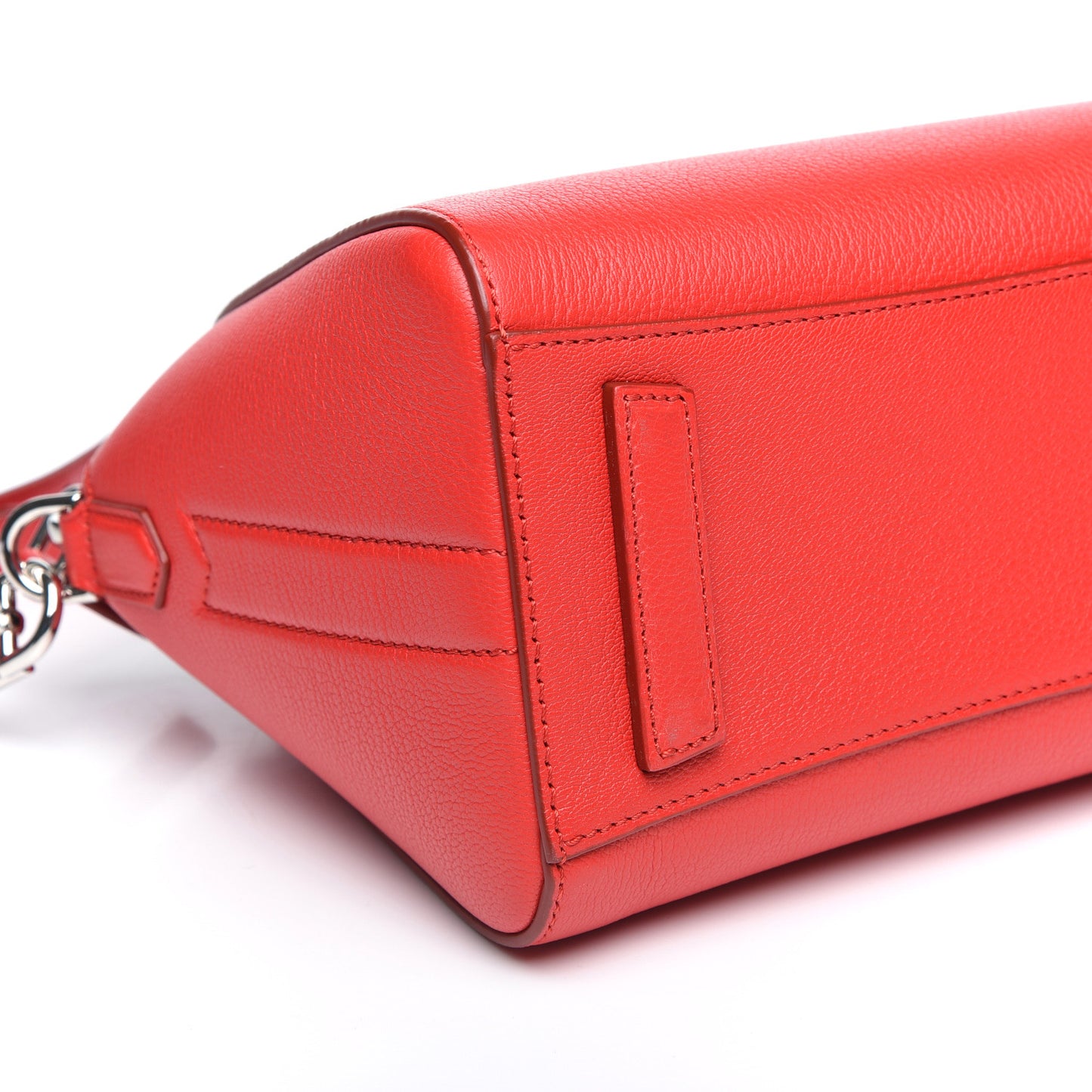 Sugar Goatskin Mini Antigona Medium Red
