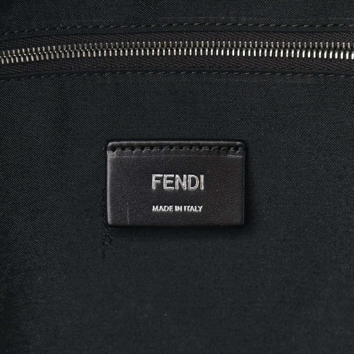 Glazed Fabric Nylon FF 1974 Diagonal Pouch Pocket Backpack Black Sunflower