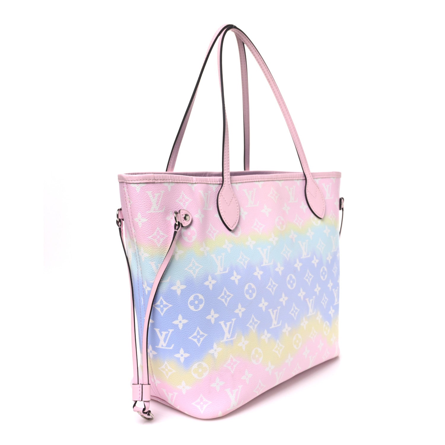 Louis Vuitton Monogram Escale Neverfull MM Pastel 3 of 11