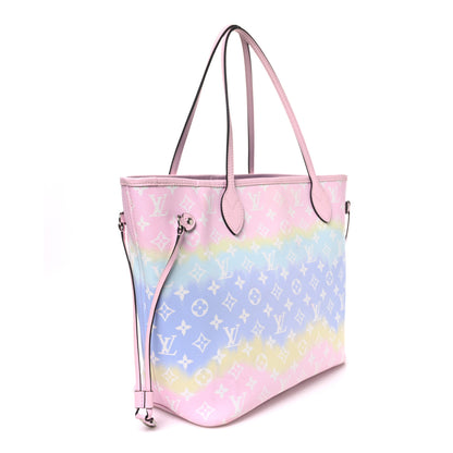 Louis Vuitton Monogram Escale Neverfull MM Pastel 3 of 11