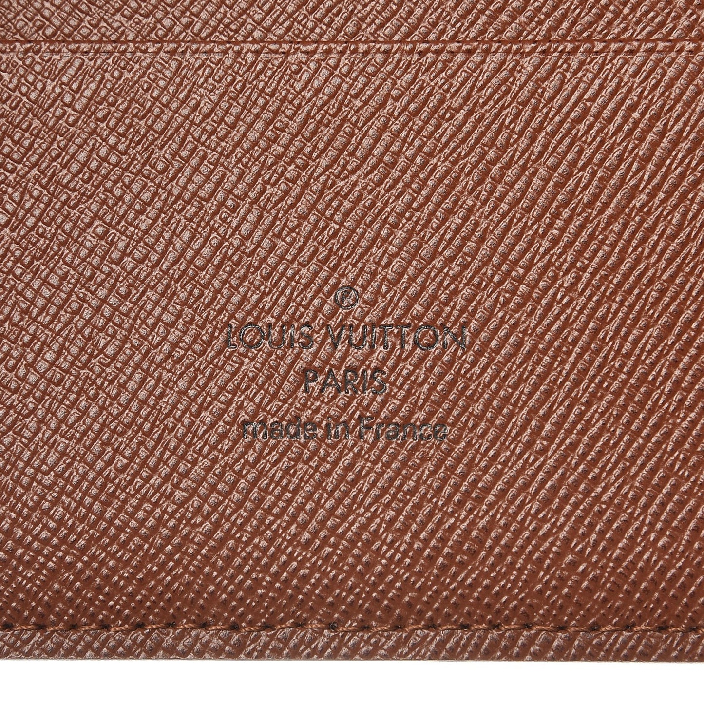 Monogram Large Ring Agenda Cover