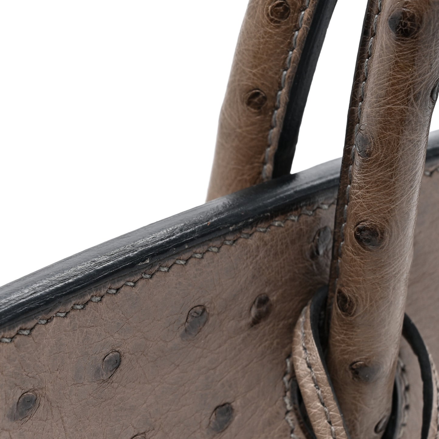 Ostrich Birkin 30 Mousse