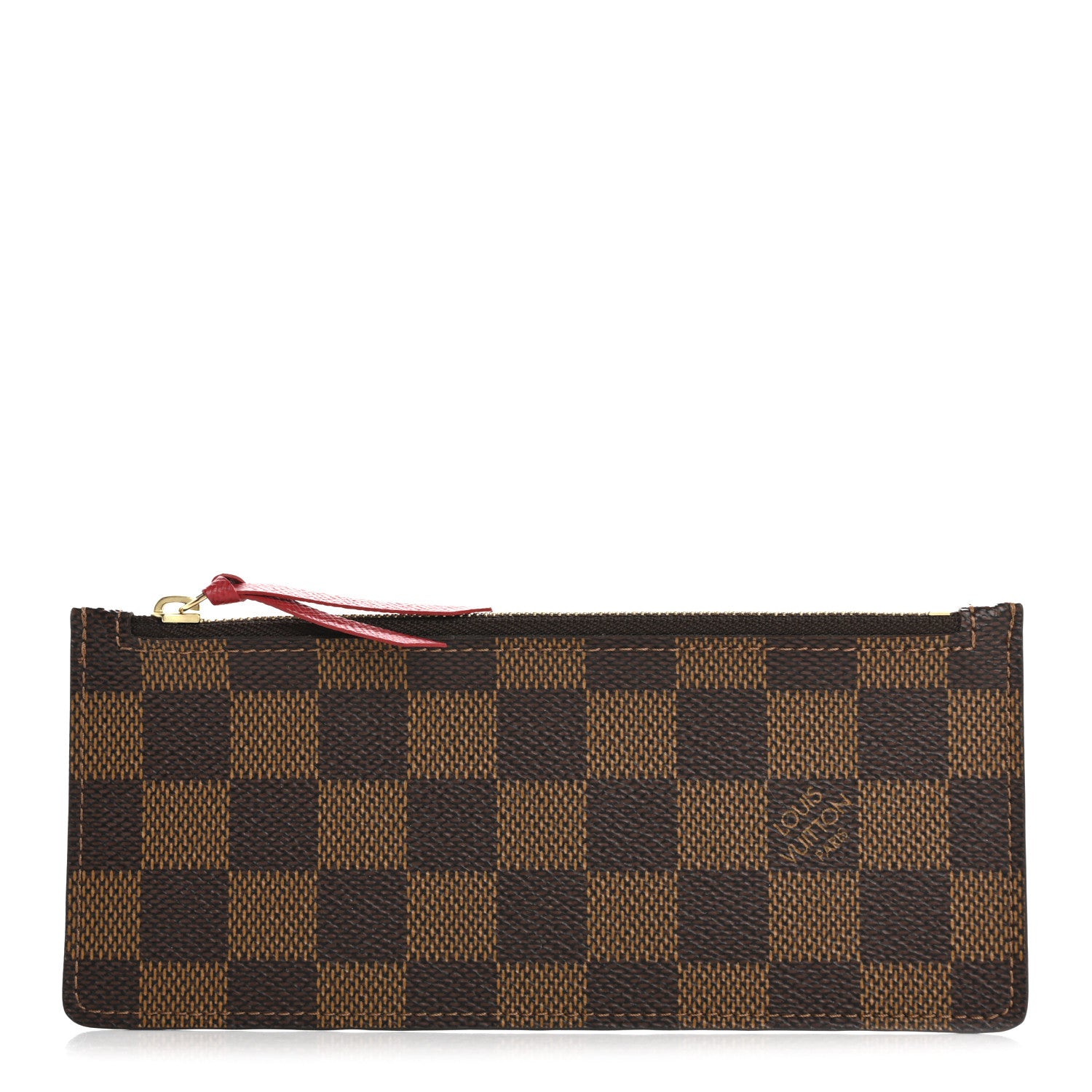 Louis Vuitton Damier Ebene Josephine Wallet Zippered Insert 1 of 7