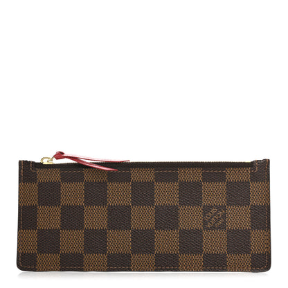 Louis Vuitton Damier Ebene Josephine Wallet Zippered Insert 1 of 7