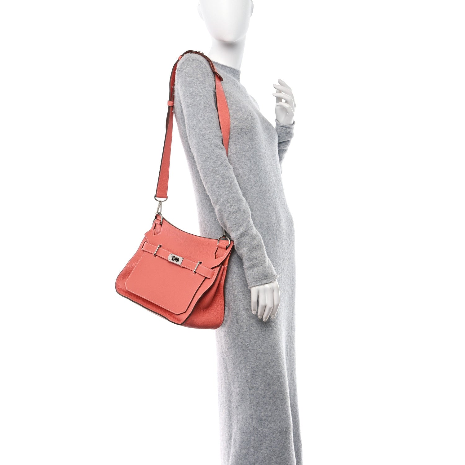 Hermes Taurillon Clemence Jypsiere 31 Crevette 2 of 13