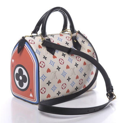 Louis Vuitton Game On Speedy Bandouliere 25 White 3 of 9