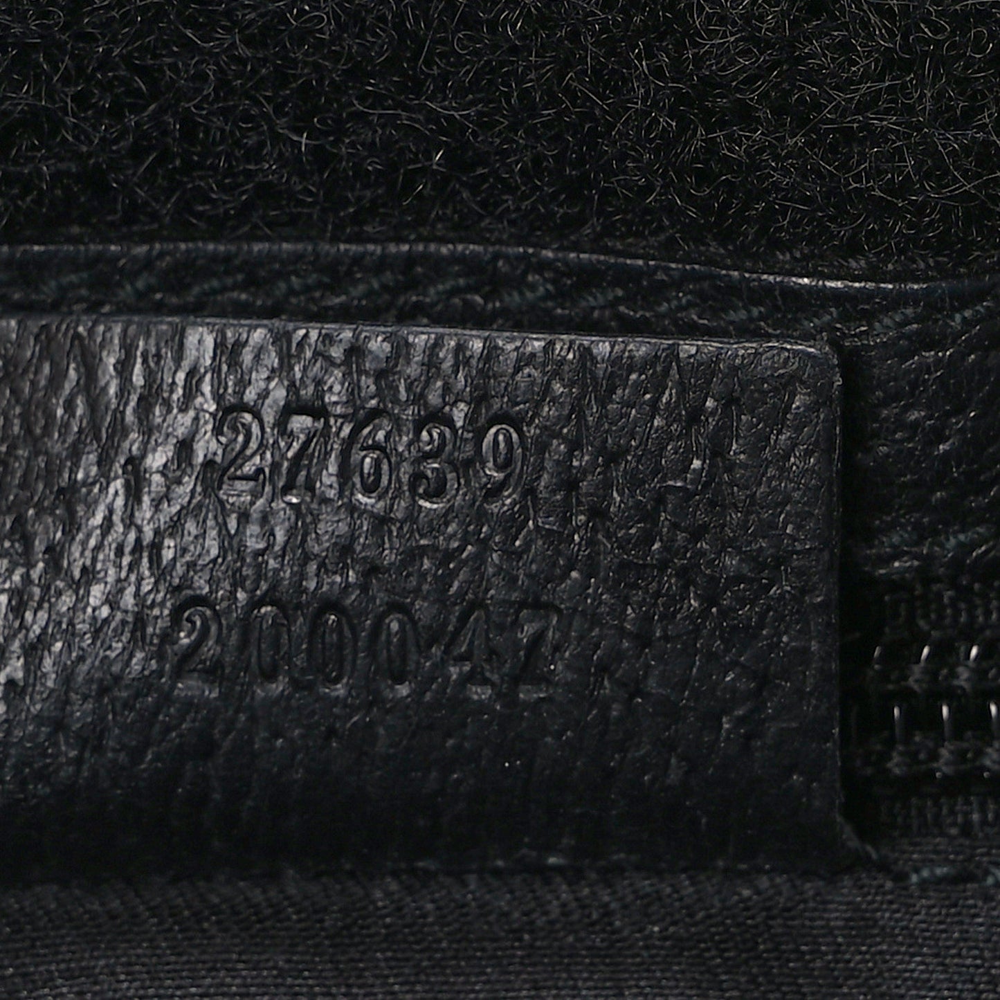 GG Monogram Messenger Crossbody Bag Black