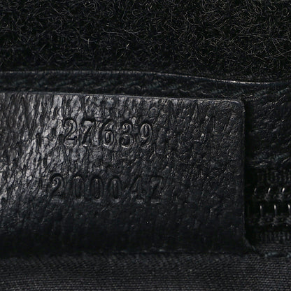 Gucci GG Monogram Messenger Crossbody Bag Black 7 of 10