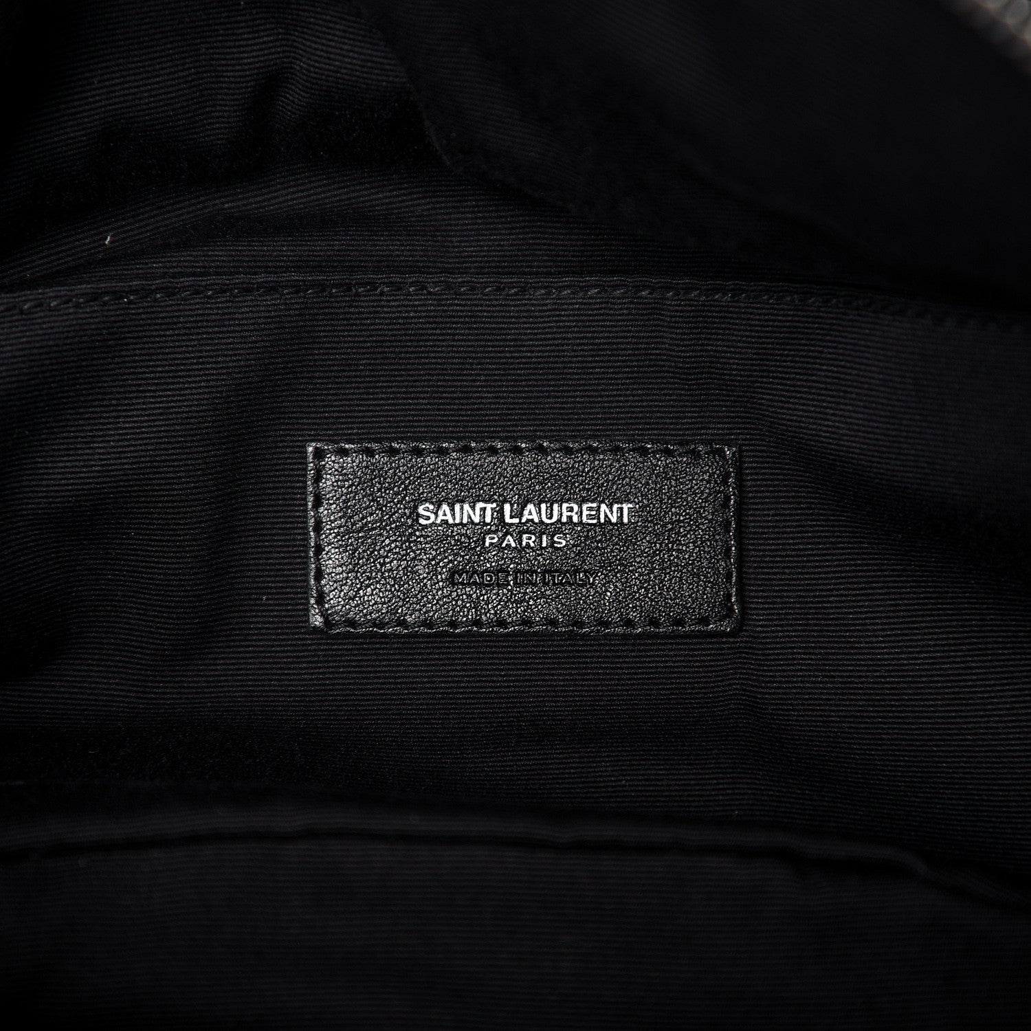 Saint Laurent Shearling Belt Bag Beige 5 of 8