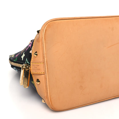 Louis Vuitton Monogram Multicolor Alma Black 8 of 11