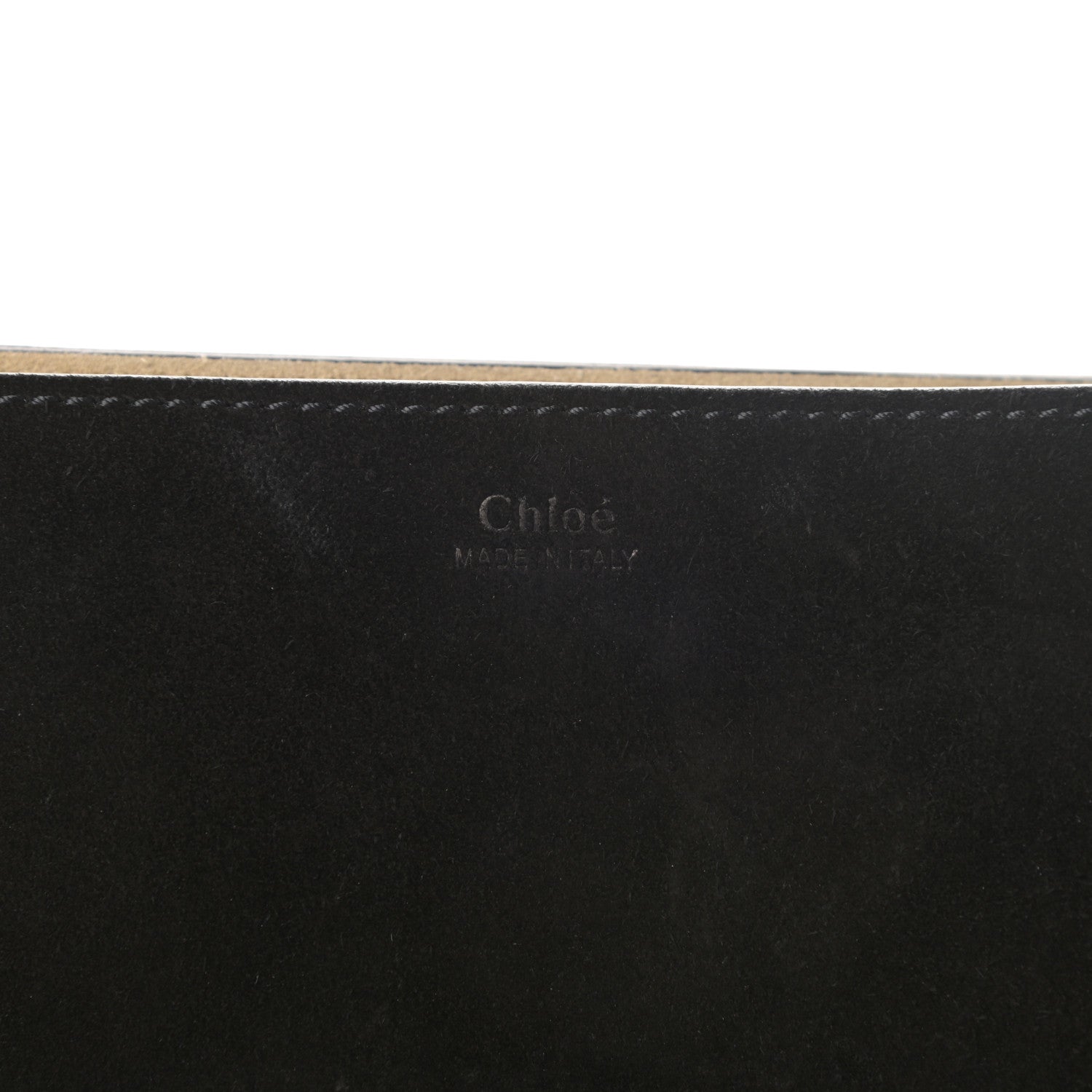 Chloe Suede Smooth Calfskin Medium Drew Shoulder Bag Black 6 of 15