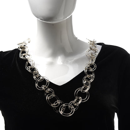 Tiffany Sterling Silver Atlas Link Necklace 2 of 5