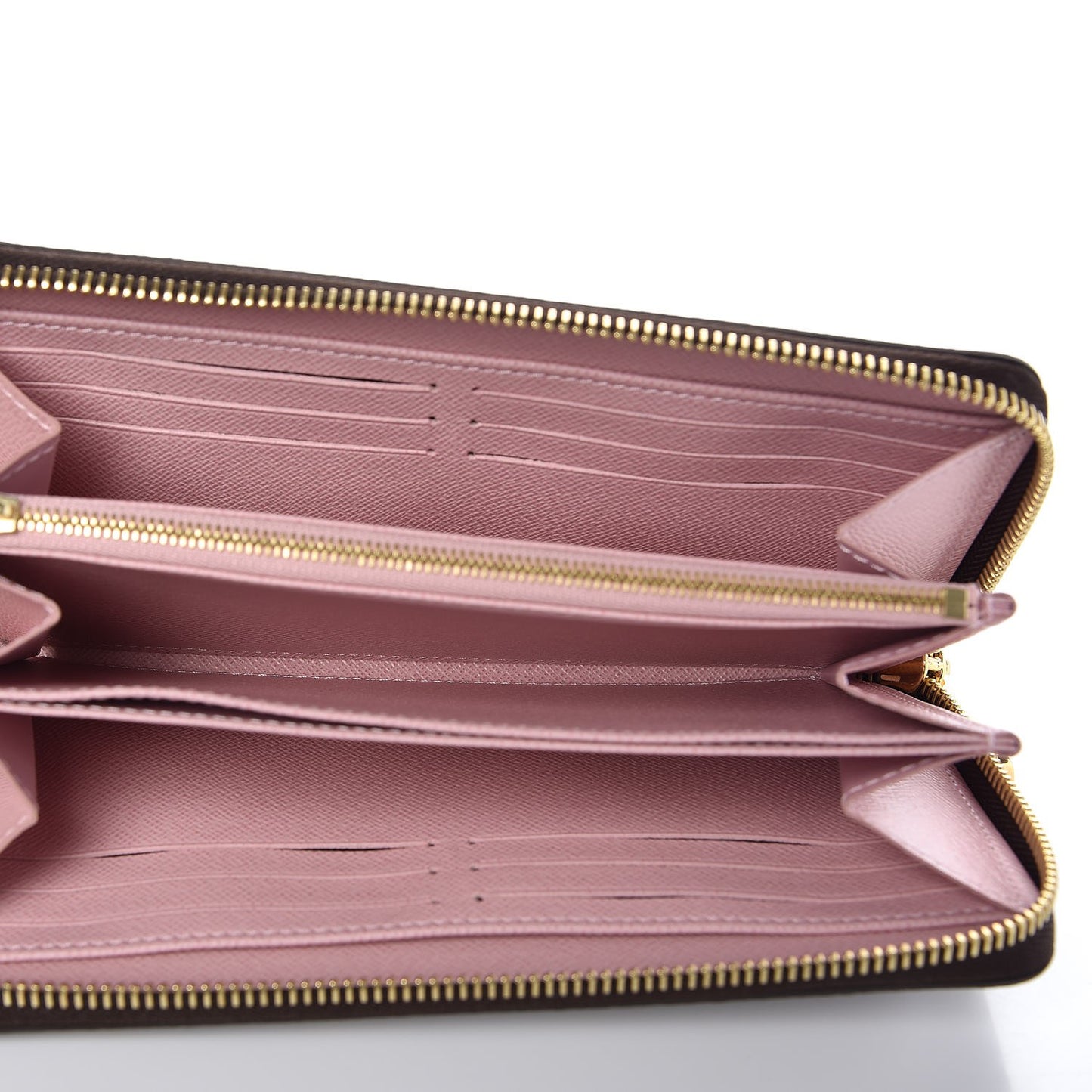Monogram Zippy Wallet Rose Ballerine