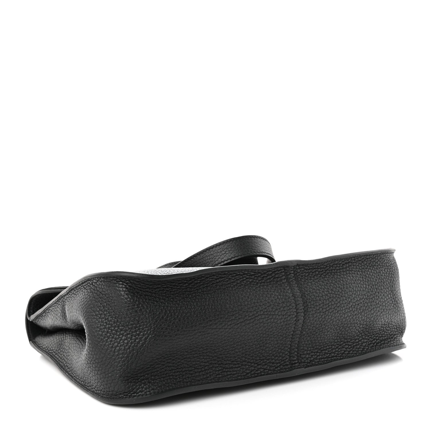 Hermes Taurillon Clemence Halzan 31 GM Black 4 of 13
