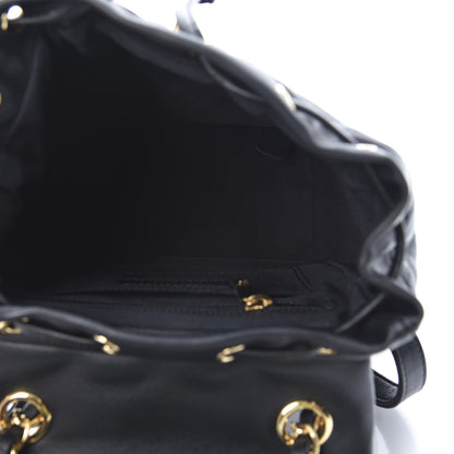 Chanel Calfskin Quilted Mini Urban Spirit Backpack Black 4 of 9