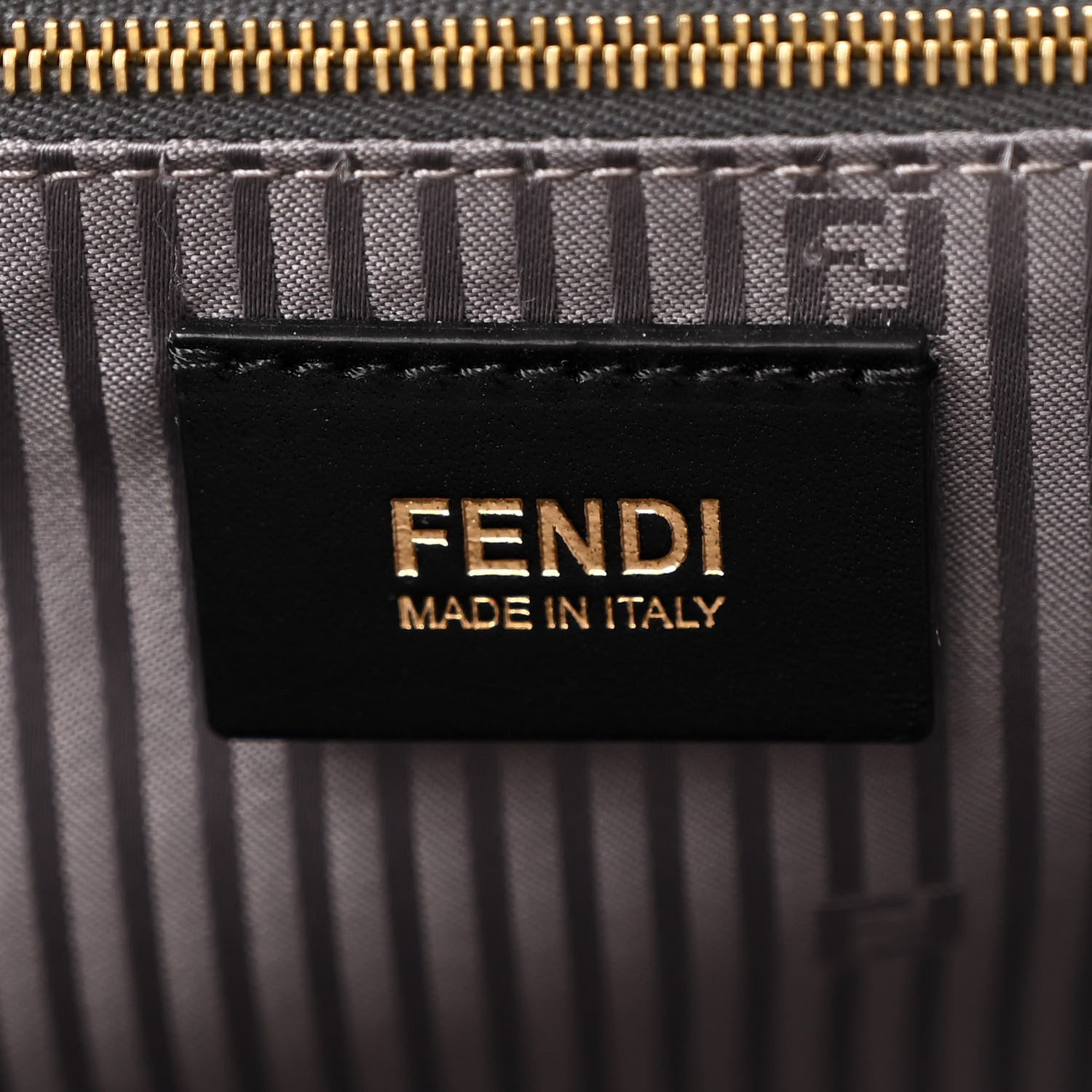 Fendi Vitello Large 2Jours Tote Grigio Grigio Chiaro 6 of 11