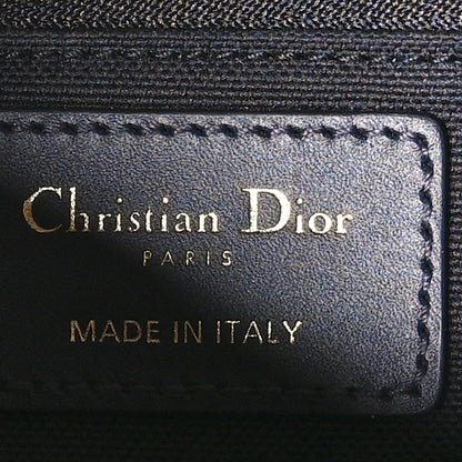 Christian Dior Oblique 30 Montaigne Flap Bag Blue 6 of 10