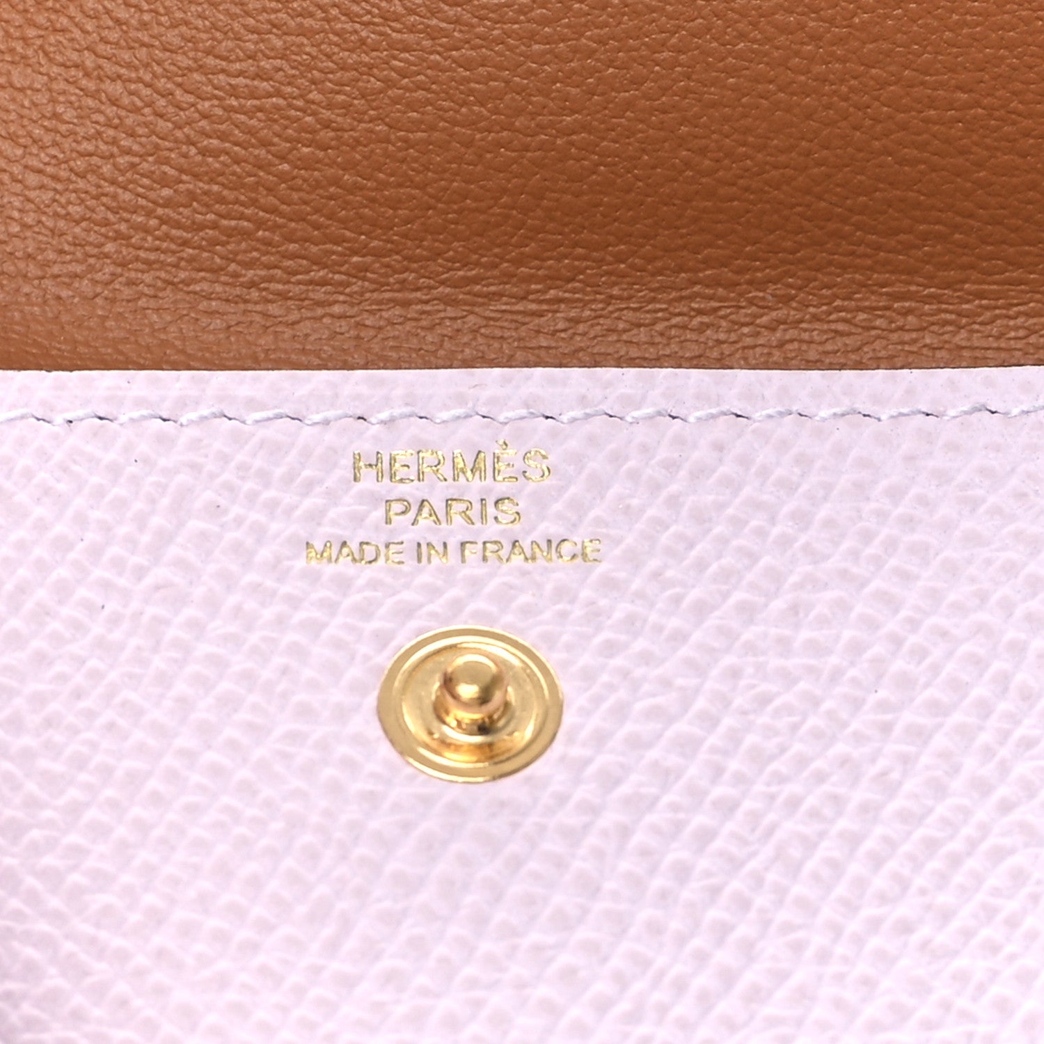 Hermes Epsom Kelly Pocket Belt Mauve Pale 4 of 6