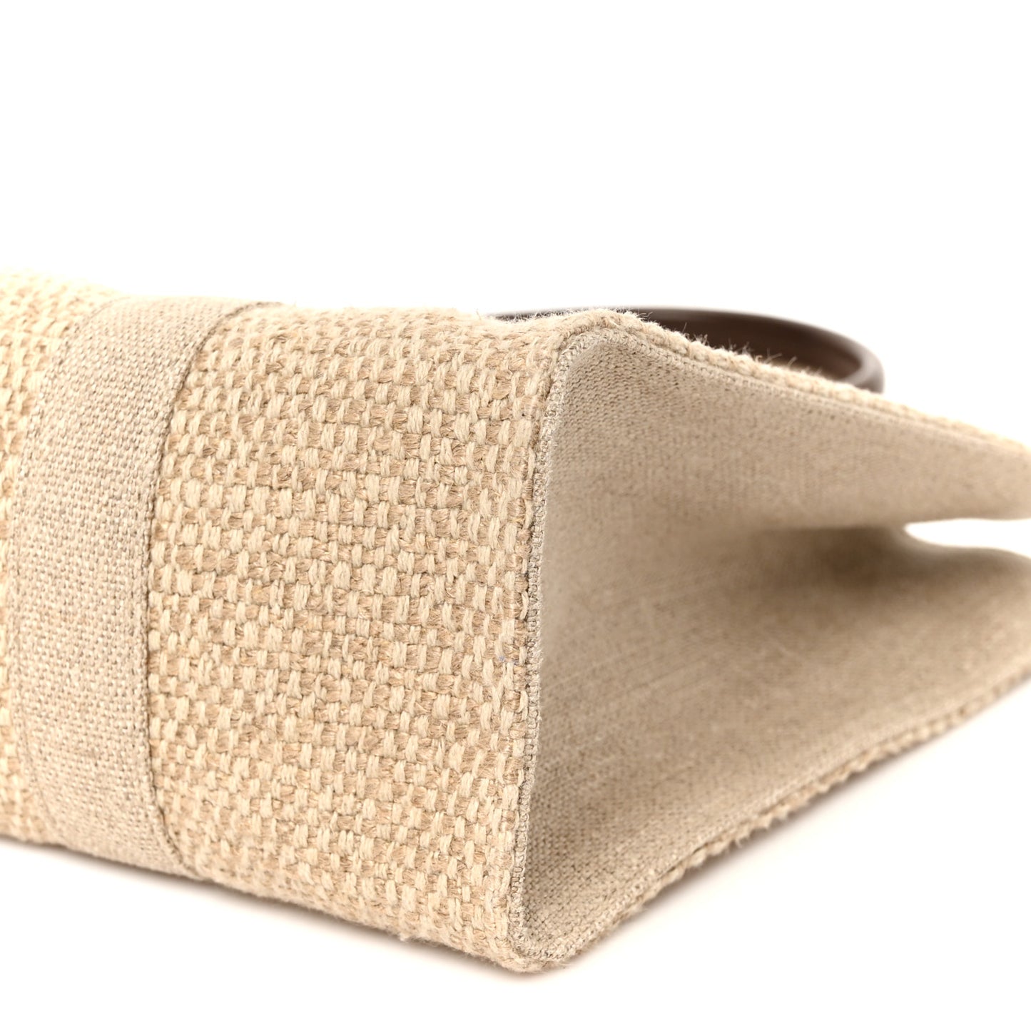 Linen Georgia Tote Bag Clay Shell