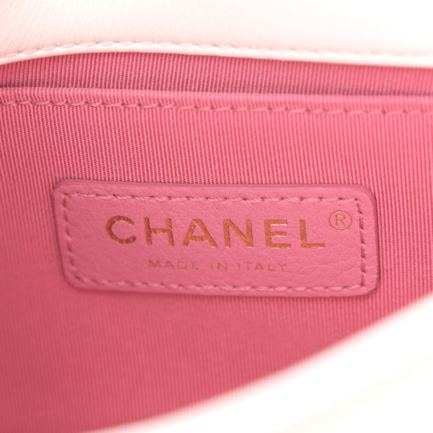 Chanel Lambskin Small Entwined Chain Flap White Multicolor 6 of 11