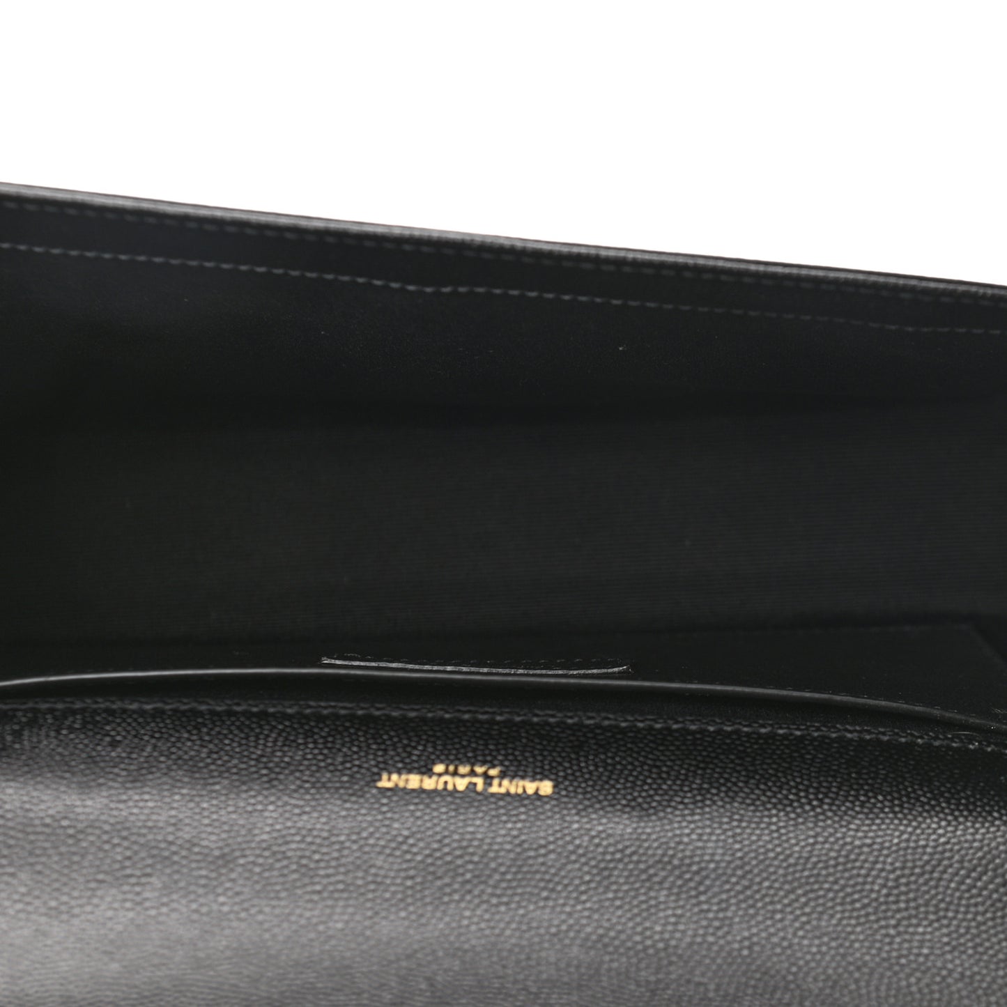 Grain De Poudre Medium Classic Monogram Kate Satchel Black