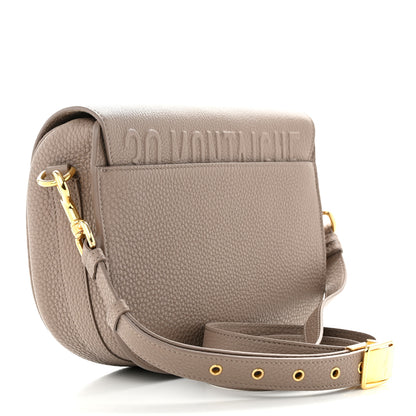 Christian Dior Grained Calfskin Medium Bobby Flap Taupe 3 of 11
