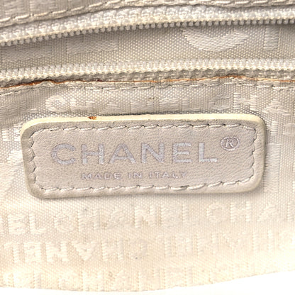 Chanel Caviar Square Stitched Tote Purple 6 of 11