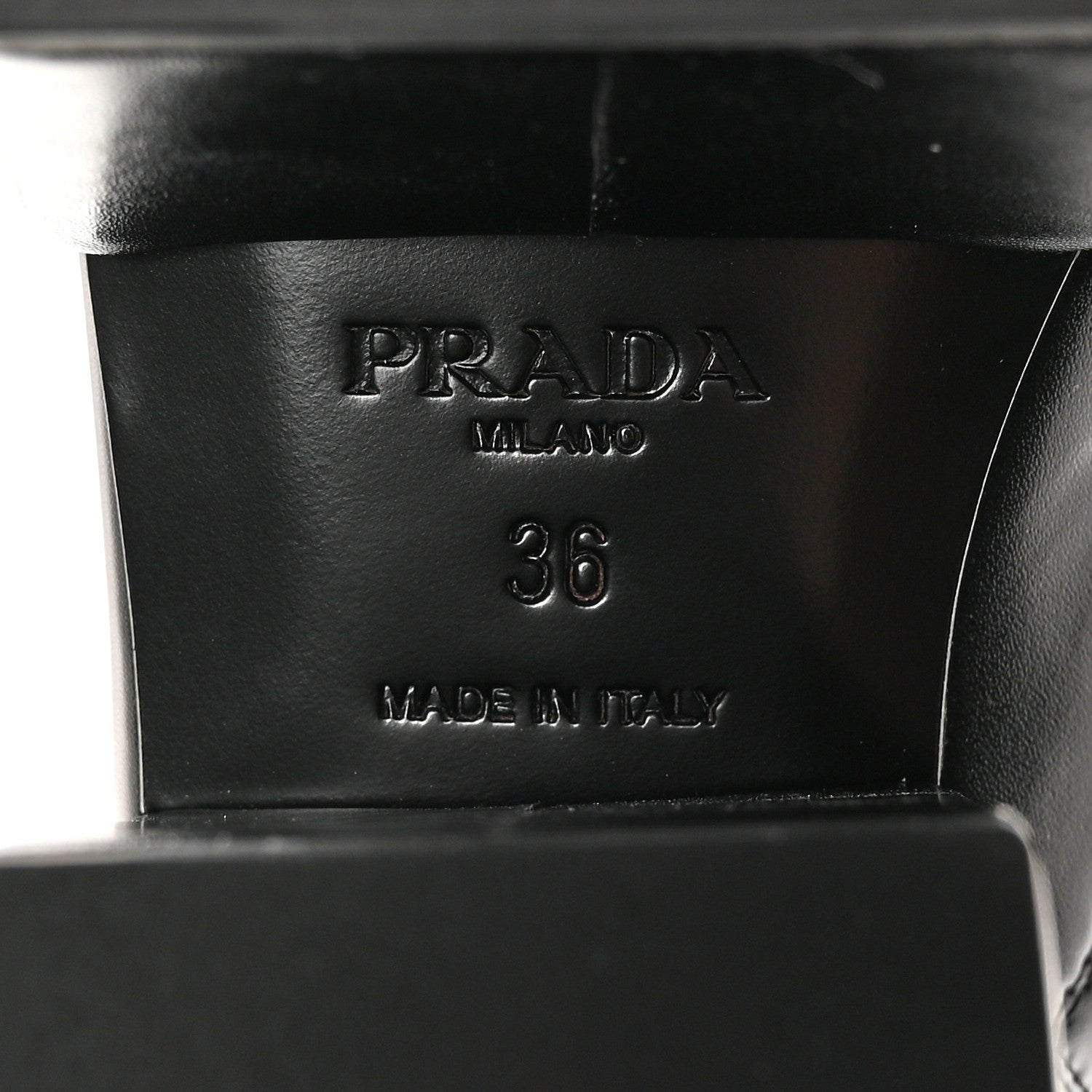 Prada Nappa Tech Logo Over the Knee 70mm Platform Boots 36 Black 6 of 11