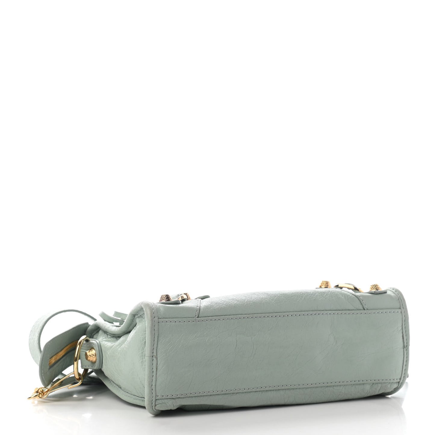 Agneau Giant 12 Gold Hardware Mini City Vert Jade